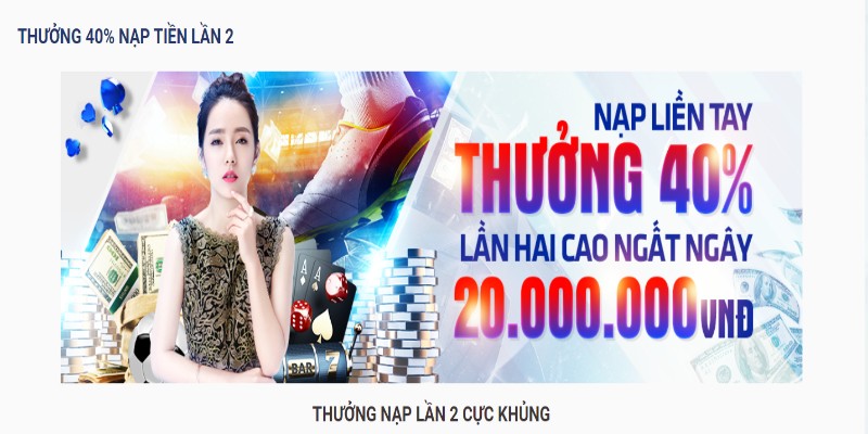 Khuyến mãi lần nạp tiền lần thứ 2